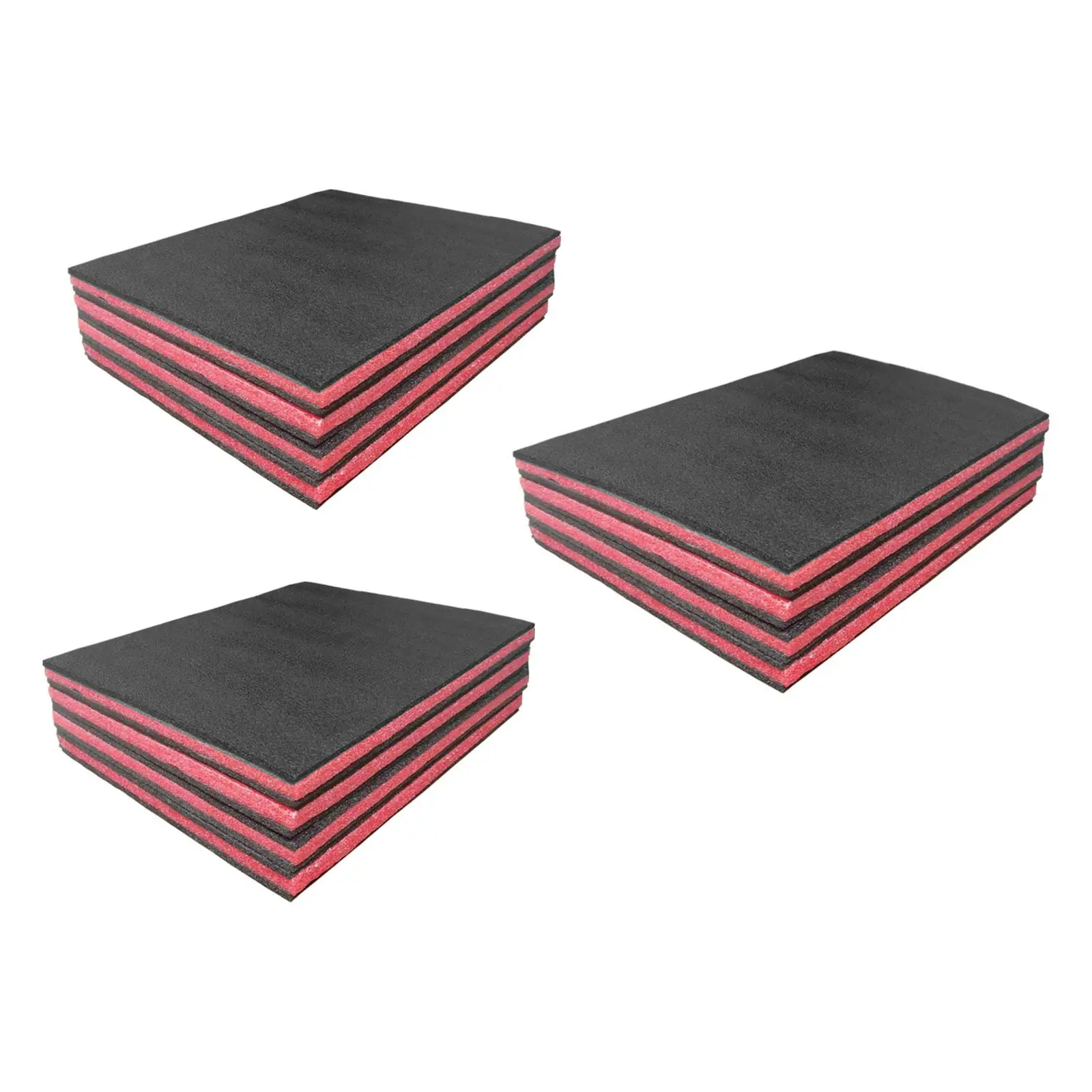 

4 Pieces Tool Box Foam Inserts Pads Protection Tool Foam Sheets for Camera Case