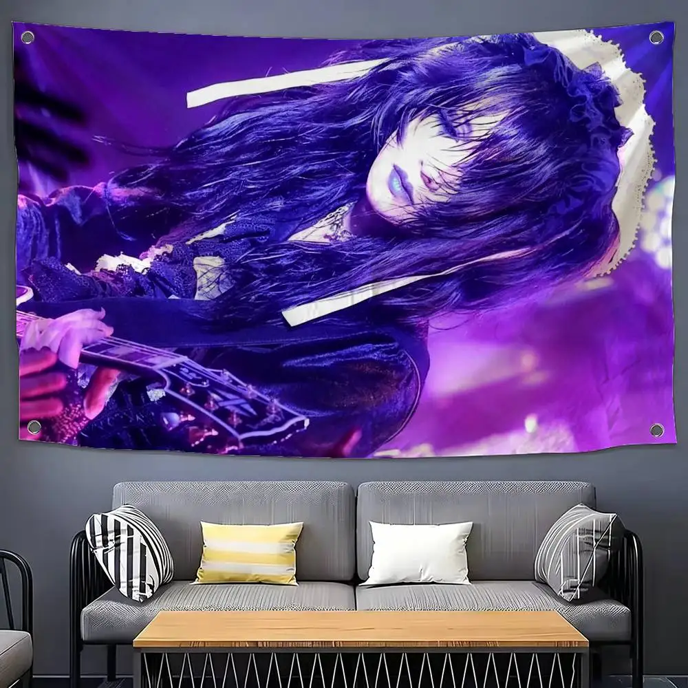 Malice Mizer Visual Kei Rock New Group Flags Suitable For Party Club Outdoor Interior Wall Decoration Banner Fans Gift