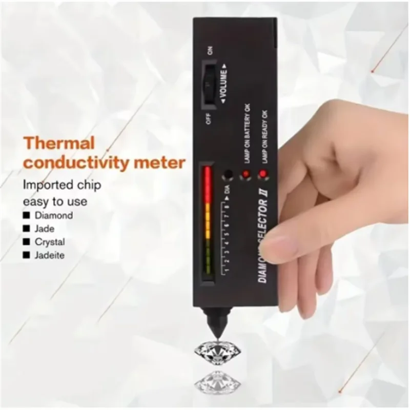 Diamond Tester Pen High Accuracy Diamond Selector Detector Gemstone Jewelry Testing Tool Hardness Testing Tool