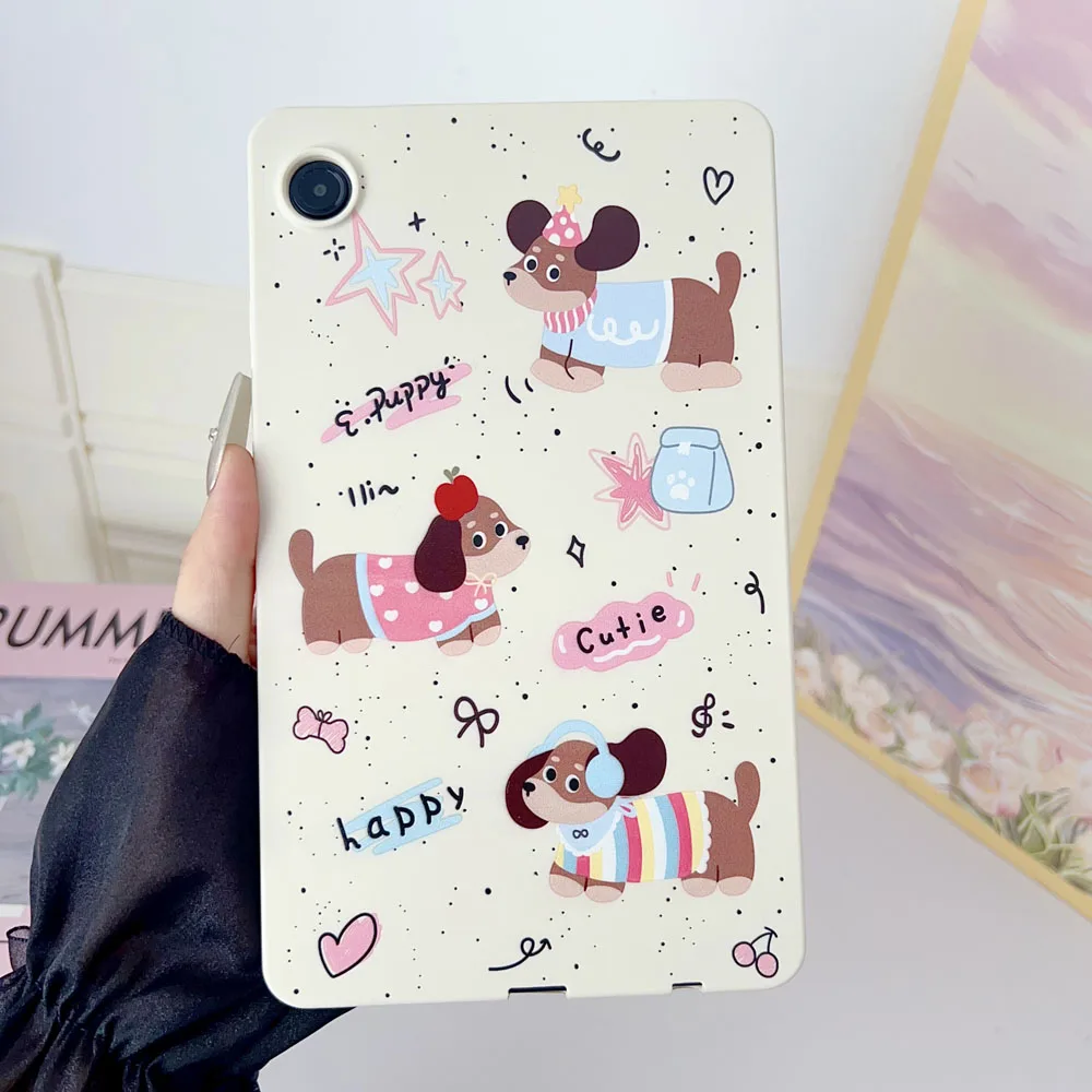 

For Samsung Galaxy Tab S10 11" Case Colorful Cartoon Printed Soft TPU Back Cover Shockproof Protective Case for Tab S9 11"