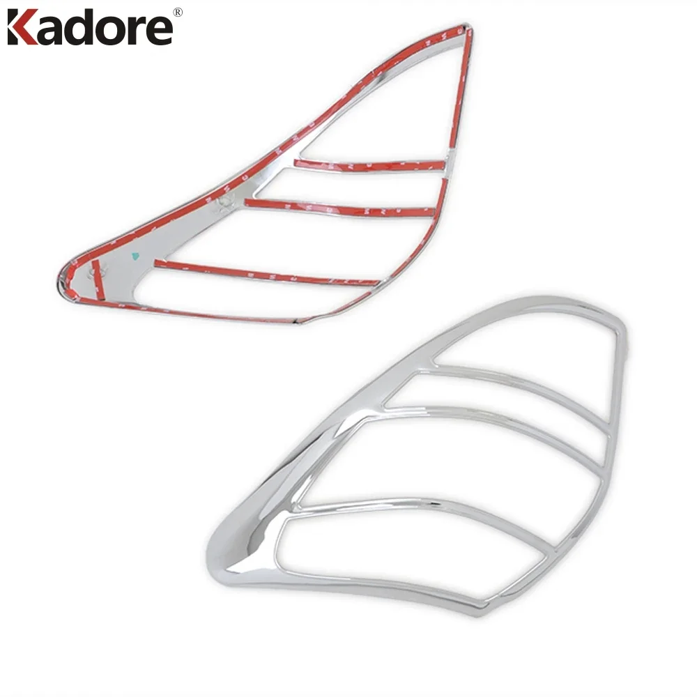 For Toyota RAV4 RAV 4 2009 2010 2011 Chrome TailLight Cover Trim Rear Lamp Light Frame Car Exterior Styling Accessories