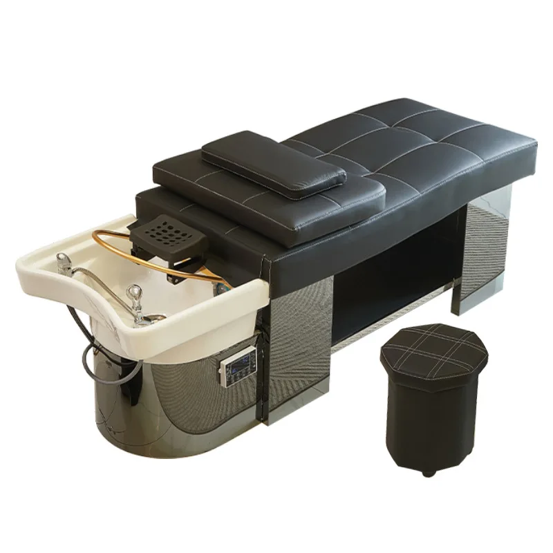 

Массажная кровать с шампунем Парикмахерская специальная многофункциональная тайская кровать для лечения головы для фумигации Кровать для красоты Constant