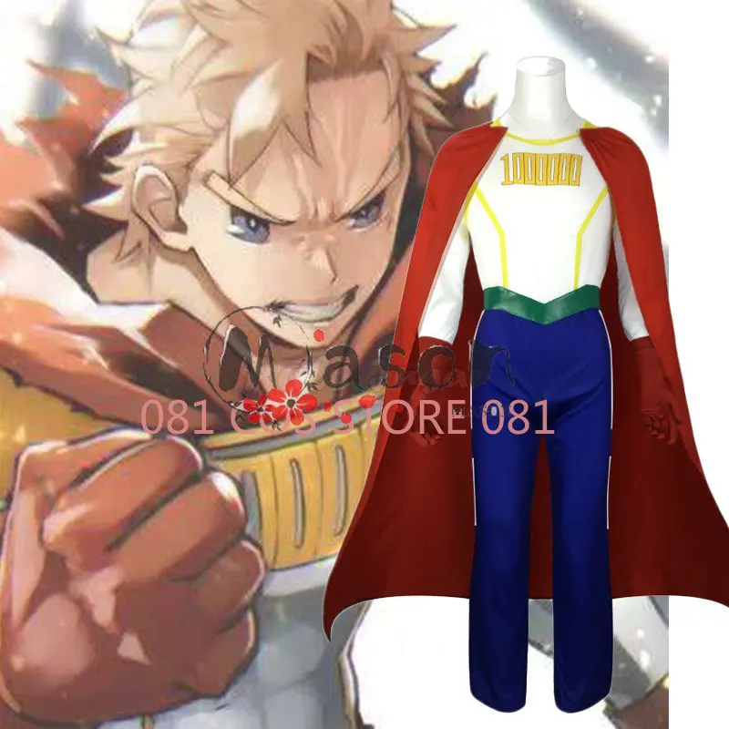 Anime   Lemillion Mirio Togata Million Toogata Mirio Cosplay Costumes Men Jumpsuits Cloak Outfits C90X73