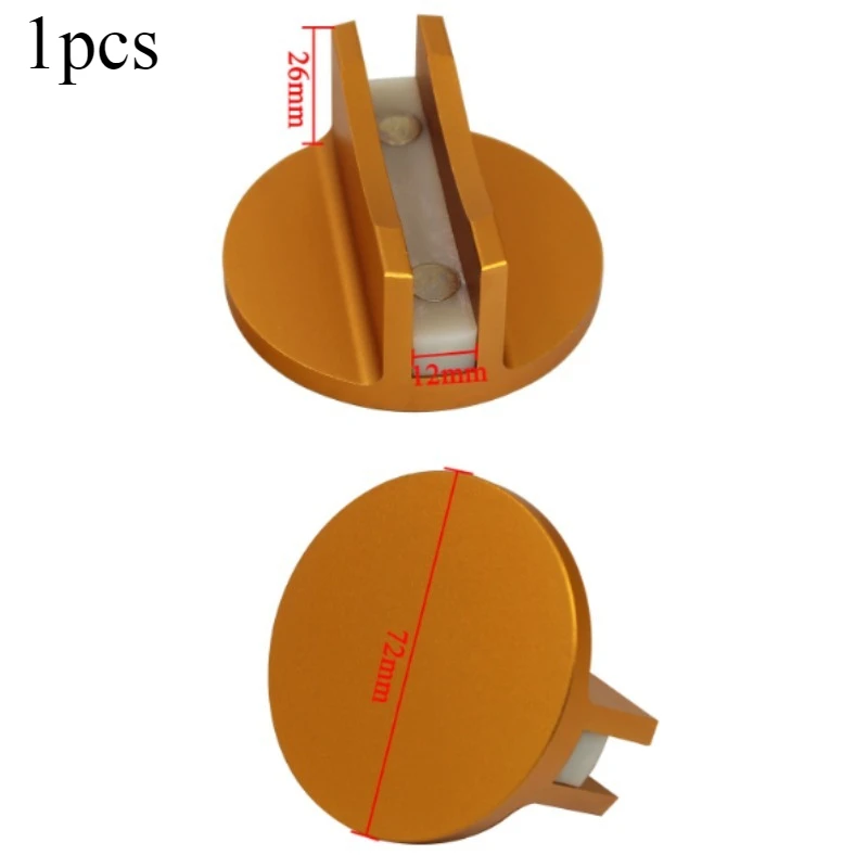 

1PCS Magnetic Jack Pad Aluminum Slotted Universal Weld Frame Rail Adapter for Most Model Cars Floor jack Pinch Weld adapter