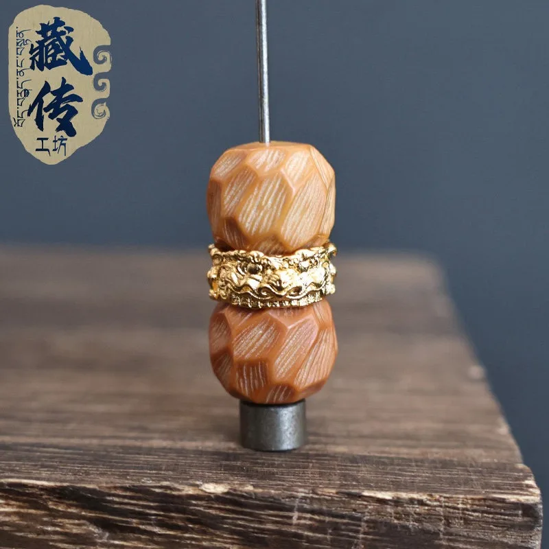 Tibetan Garuda Ring Spacer Bead Pad DIY Bracelet Necklace Mala Prayer Beads Accessory Handmade Jewelry Craft Gift for Men Women