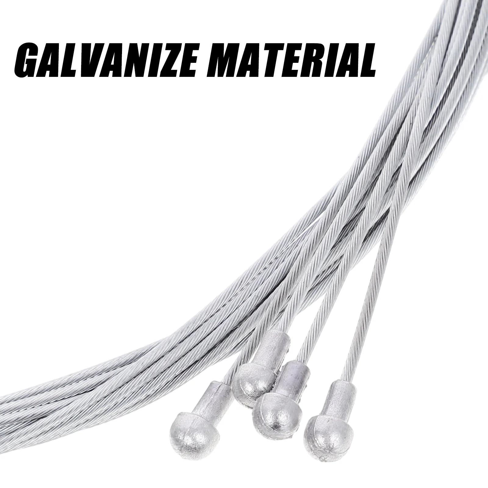 

1 Set Bike Cable Kit Replacement Front Rear Lines For Road Mountain Folding Bikes Durable Galvanized Cable Cycling Brake Wires