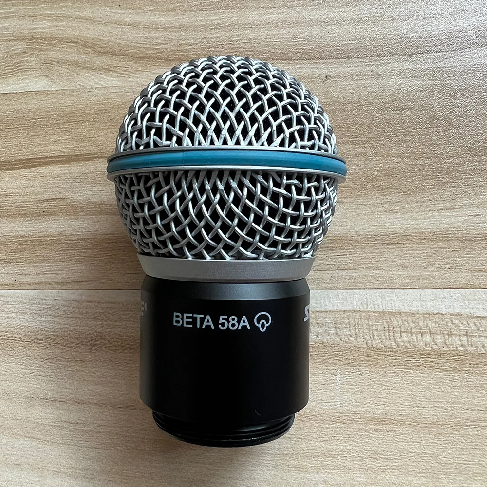 MACLEX Wireless Microphone Capsule Condensor Beta87A  KSM9HS KSM11 Fit  Hand Microfone Capsula Beta 58 KSM8 Silver Mic Core