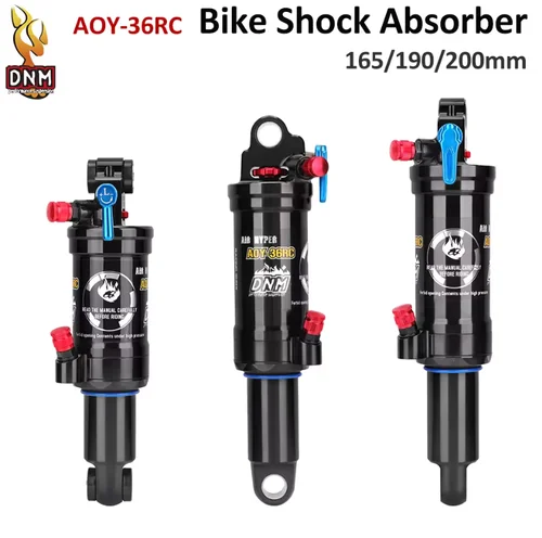 DNM AOY-36RC 自転車ショックアブソーバー 165 ミリメートル 190 ミリメートル 200 ミリメートルアルミ合金エアサスペンション MTB マウンテンバイクリアショック