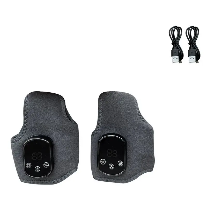 

A39F Top USB Rechargeable Ankle Massager Rechargeable Heating Therapy Device Electric Ankle Protector