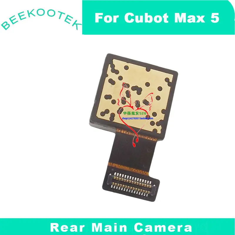 New Original Cubot Max 5 Rear Main Camera Cell Phone Back Camera Module Accessories For Cubot Max 5 Smart Phone