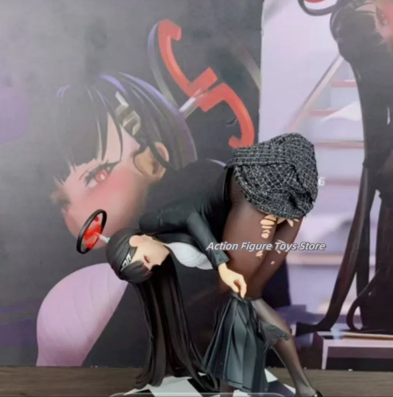 

Original in Stock Blue Archives BA Mushroom Destruction Black Stockings Beauty Lure Adult Animation Game Figures Doll GK Gifts
