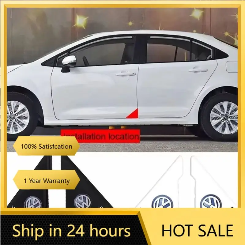 

Колпаки ступиц, 2 шт., угловая крышка двери автомобиля, защитные наклейки для Volkswagen Golf Passat Jetta Touareg Tiguan Bora Beetle Santana