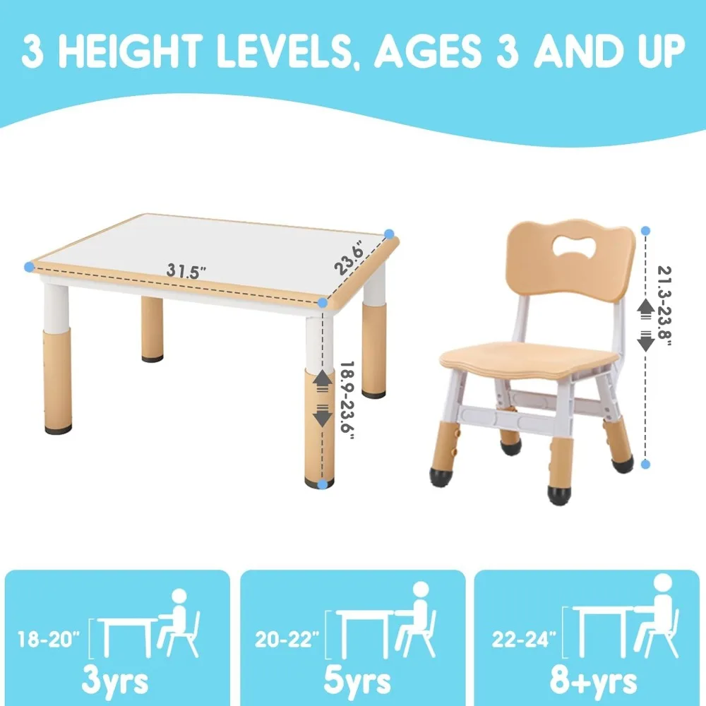 Kids table and chairs, Toddler table and chairs, Kids table( 2 chairs ), table and chair set