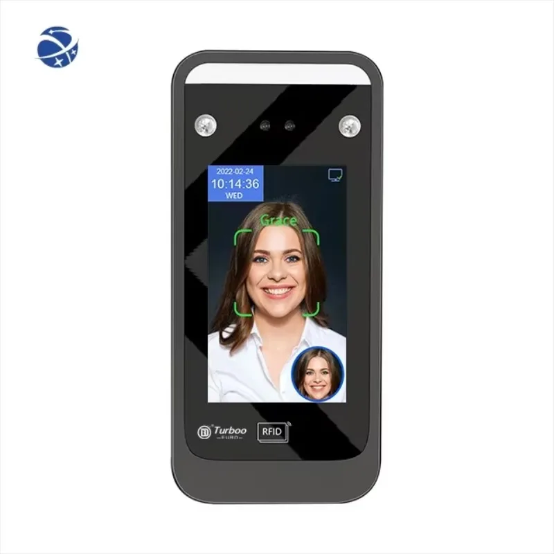 YYHC Multi User Biometric Face Recognition Card Reader Face Recognition Biometric Time Attendance Machine