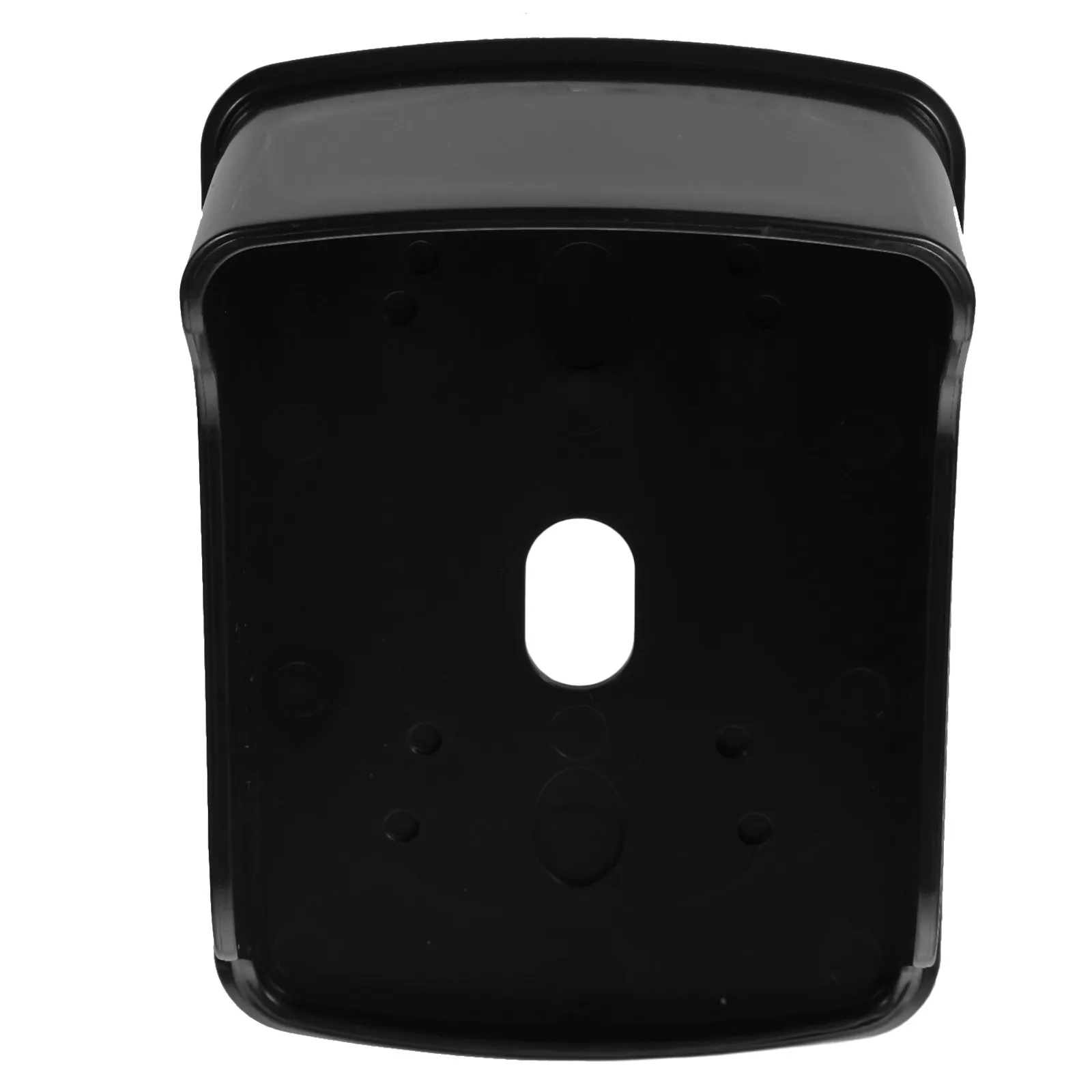 Plastic Black Doorbell Rain Cover Waterproof Outdoor Protector for Fingerprint Access Control Machine Splash-Proof Shield