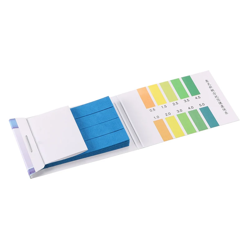 PH Test Strips Indicator Paper Lab Litmus Tester 80 Strips for Water Food Pool Aquarium Testing Alkaline Acid