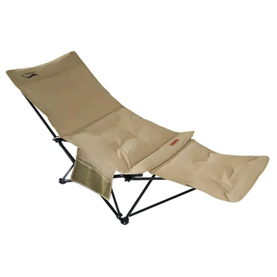 

Camping Outdoor Folding Chair Portable Can Sit Lie Fishing Beach Lunch Break Barbecue