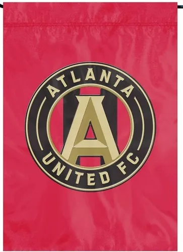 Atlanta United FC Premium Garden Flag Applique & Embroidered Banner Soccer uua