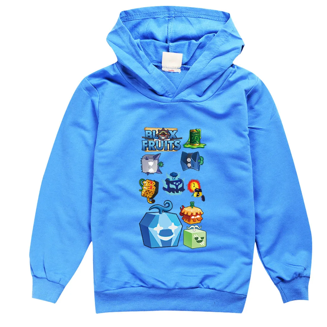 

New Game Blox Fruits Hoodie Kids Spring & Autumn Clothes Baby Girls Cartoon Hoodies & Sweatshirt Teen Boy Outfits Children Coats