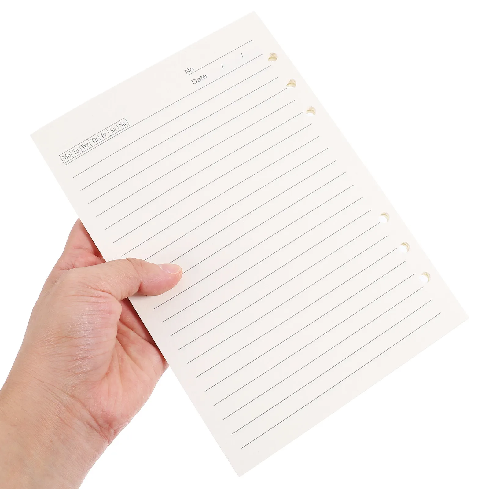 5pcs-a5-loose-leaf-refill-paper-notebook-replacement-core-papers-6-hole-smooth-surface-for-note-taking-planner