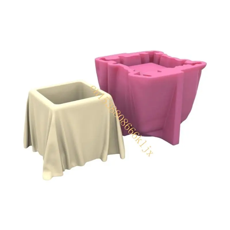 

Silicone Flower Pots Mould Crafting Mold Table Planter Mold for Craft 066C
