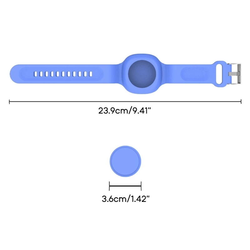 مكافحة خسر أساور حزام الساعات المحمولة حامي الحال بالنسبة لسامسونج غالاكسي SmartTag/العلامة الذكية زائد سيليكون واقية الجلد كوف