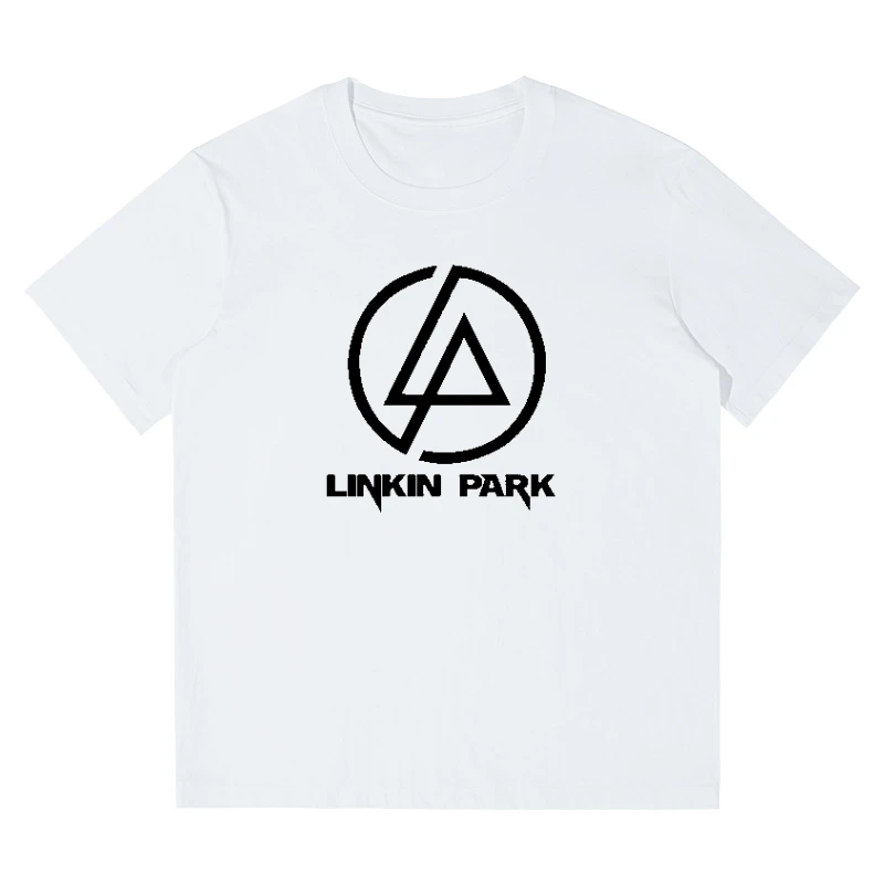 Nowy trend Linkin Park Band Wzór Wysokiej jakości drukowane LOGO Street Neutralny styl Trend w modzie Topy męskie i damskie T-shirty