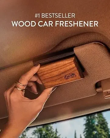 Drift Holzauto-Lufterfrischer Nachfüllpackung | Natürliche Ätherische Öl-Holzspäne, Langanhaltender Duft – Detail 8