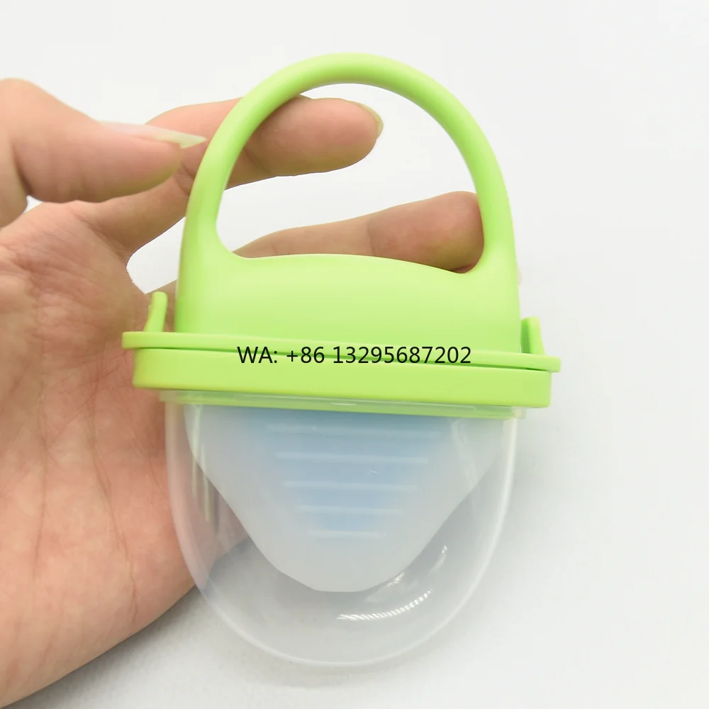 

50 шт., детские замораживаемые прорезыватели, наполненные грудное молоко, чистые силиконовые обучающие кормушки для холодильника, успокаивающие прорезывание зубов для детей R