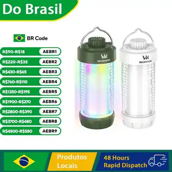 Wurkkos CL01 Mini RGB 360 ° Lanterna LED Recarregável 550 Lumens 21700, Luz de Camping, Power Bank, À Prova D'Água