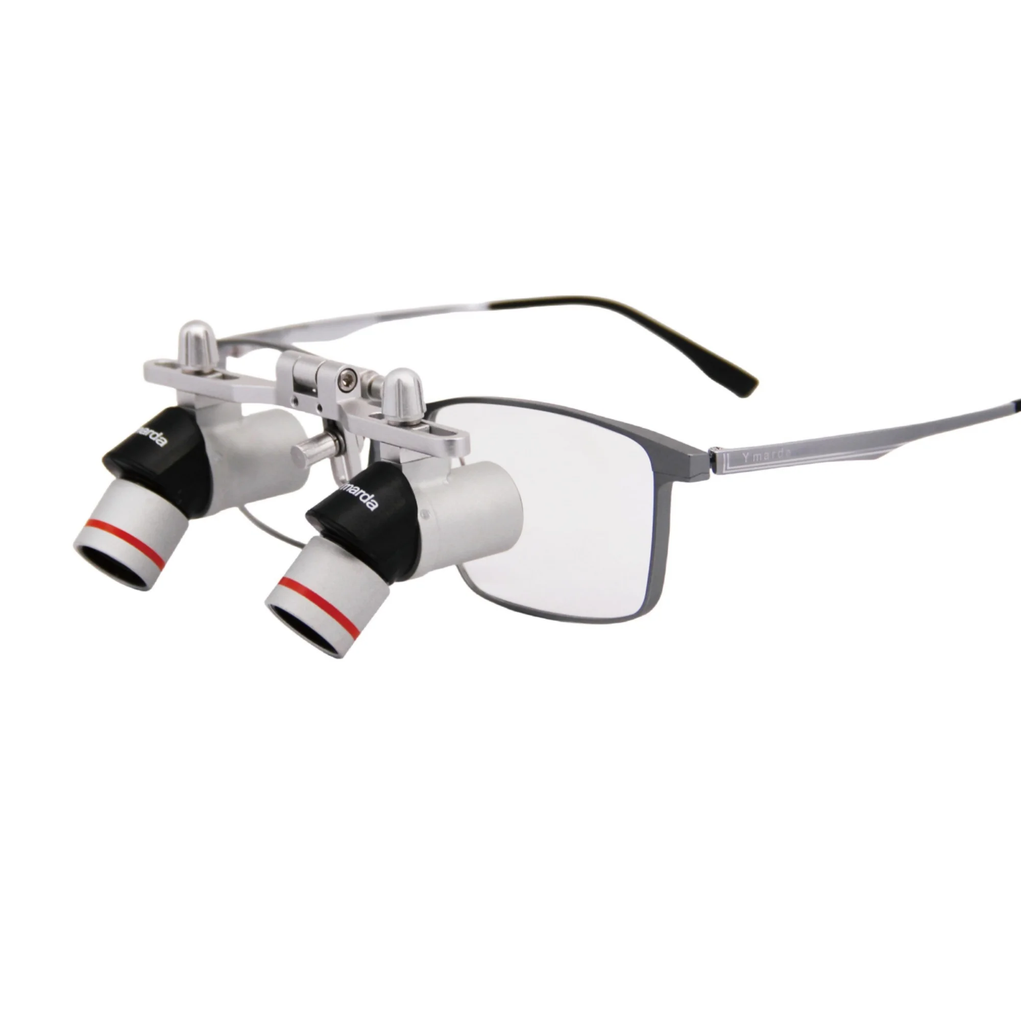 New Arrival EMD 3X/4X/5X/6X Titanium-Frame Ergo Loupes with Adjustable Pupil-distance & View Angle and Wireless Headlight