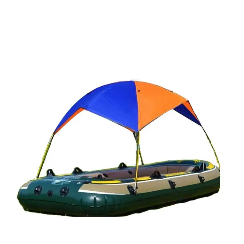 77HC Foldable Inflatable Boat Tent Waterproof for Sun Shade Shelter Boat Awning for Sun for Protection Tent for Fishing