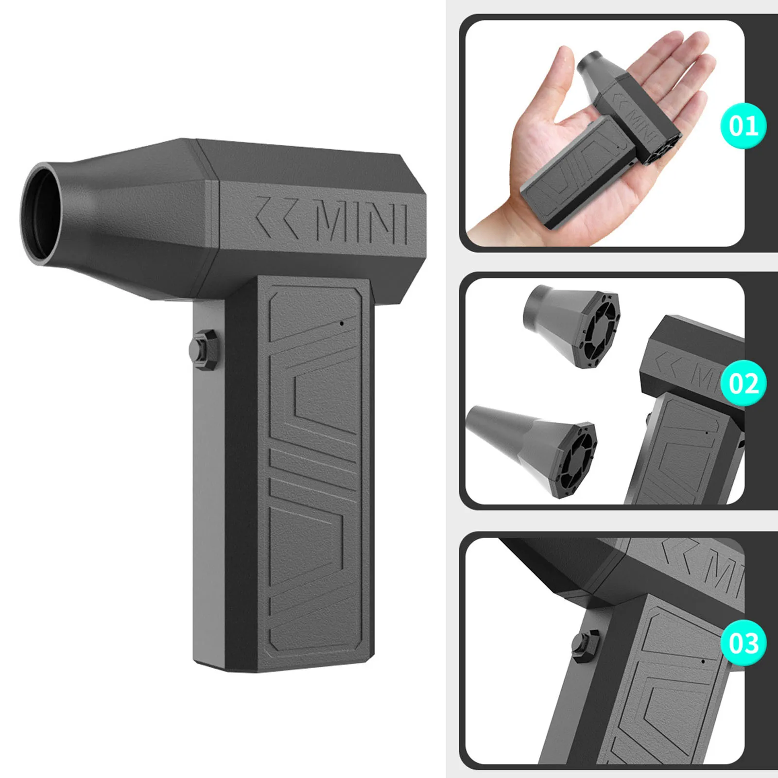 

Турбонагнетатель, бесщеточный двигатель, перезаряжаемый, 4000 мАч, 75 Вт, многофункциональный, 105000 об/мин, для выдувания снега