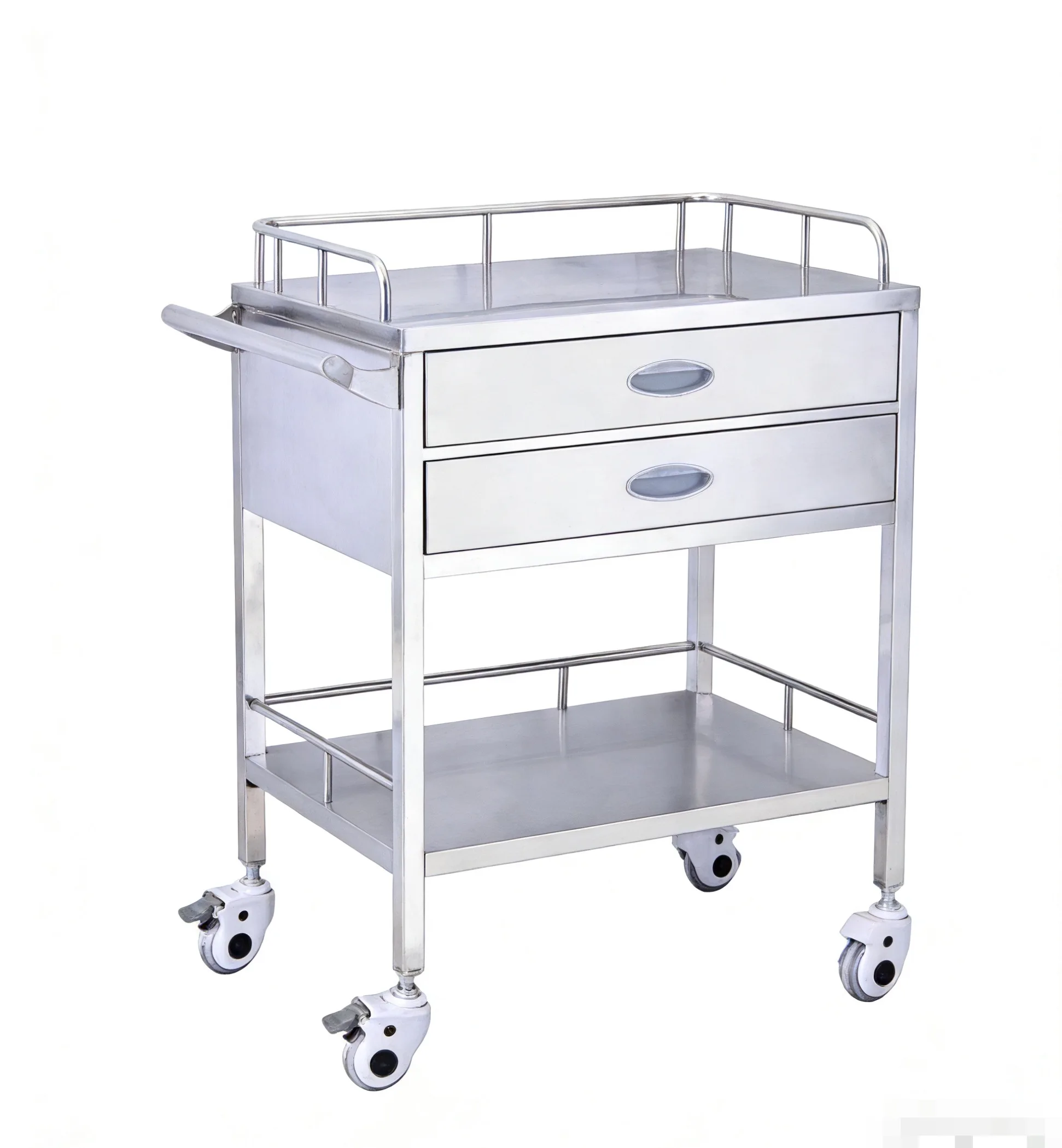 Trolley Hospital Medicine Cart Emergency Trolley Storage Cart for Doctor