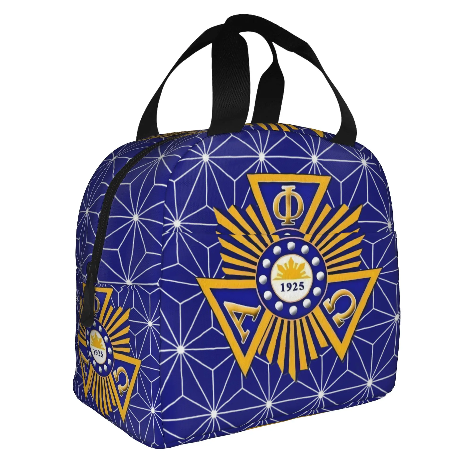 Термосумки для обедов Coeducational Fraternity APO для женщин, многоразовые термосумки Alpha Phi Omega, термосумки для еды, для работы и школы