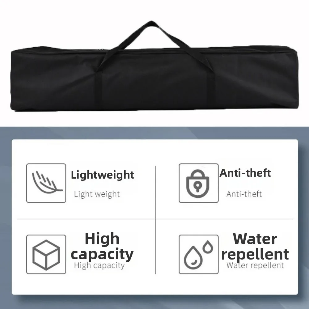 Large Moving Storage Tool Bag 600D Oxford Cloth Multicolors Canvas Canopy Pole Bag Black Travel Picnic Handbag Outdoor Supplies