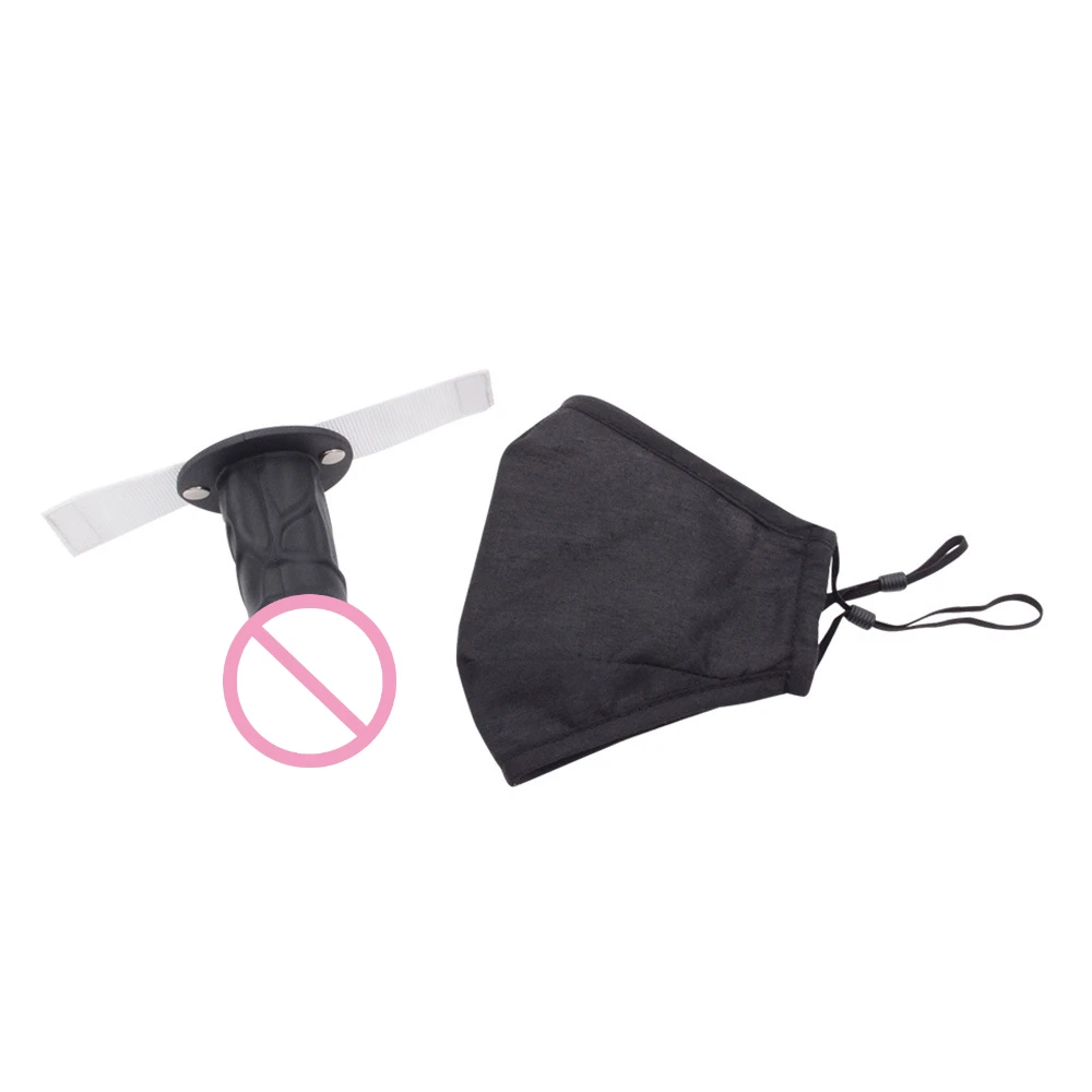 قناع القضيب من السيليكون، سدادة فم SM، قطعة فم قابلة للفصل، مناسبة لكل من الرجال والنساء. لعبة تدريب خارجية للبالغين من سن 18 عامًا