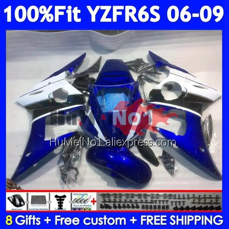 OEM Kit For YAMAHA YZF R6 S YZF R6S Movistar new 06-09 362No.25 YZF-R6S YZFR6S 2006 2007 2008 2009 06 07 08 09 Injection Fairing