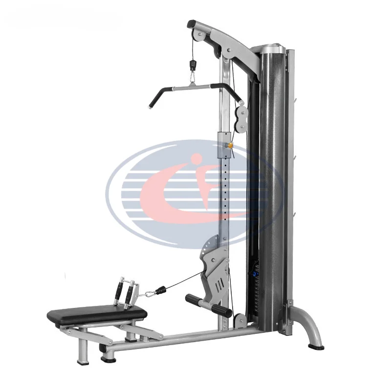 Professional Unisex Lat Pulldown Seated Low Row Multi-Function Fitness Equipment Body Building Equipment for Gym and Home Use