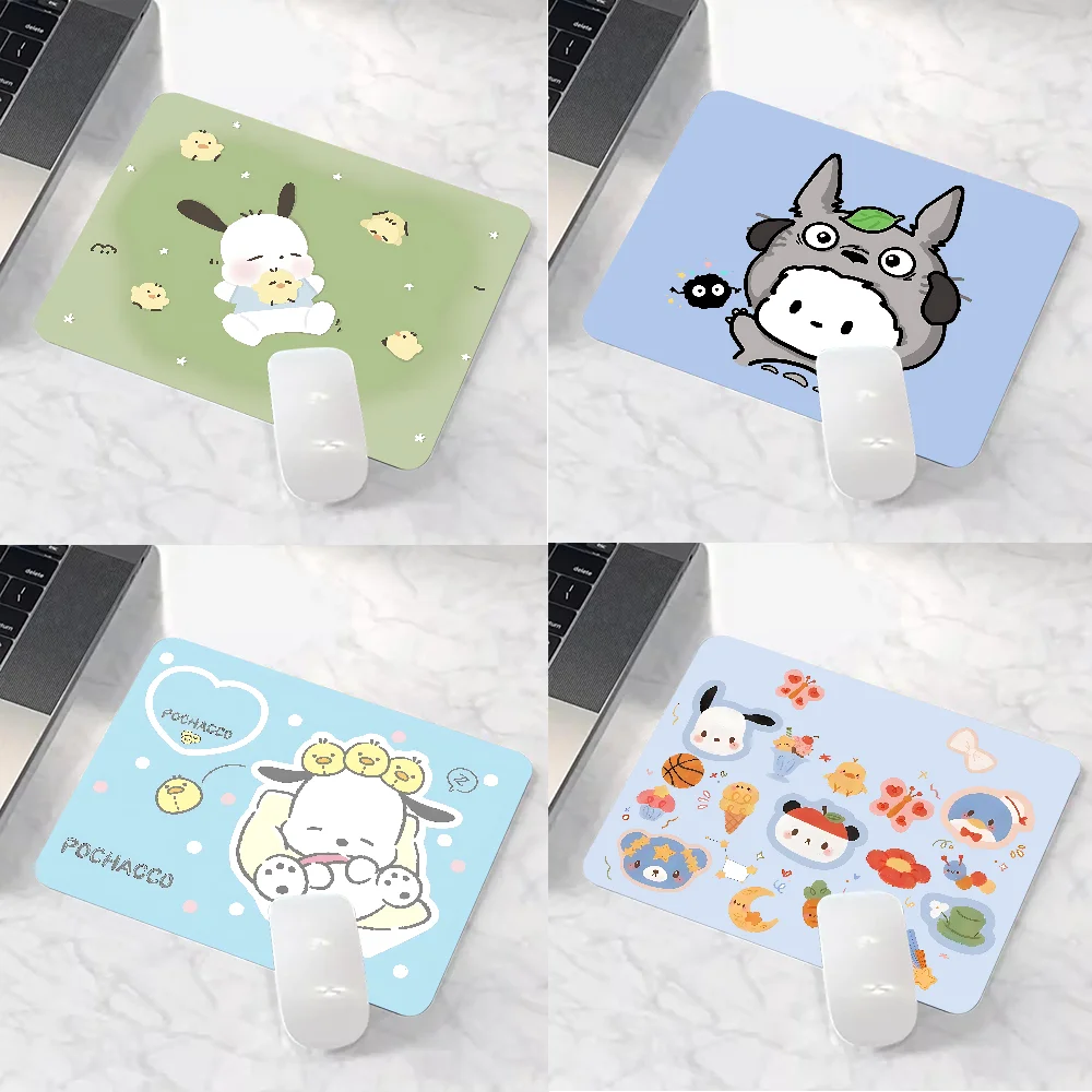 Cute Pochacco Mousepad HD Printing Computer Gamers Locking Edge Non-slip Mouse Pad 50x60cm Keyboard PC Desk Pad