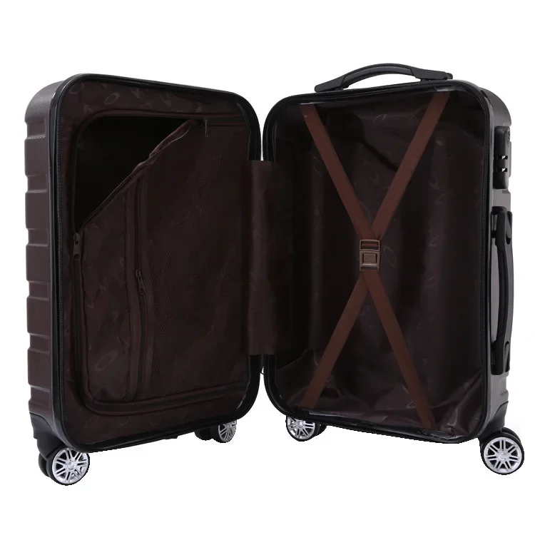 (4) Customized Trolley Suitcase 22-inch Checked Travel Suitcase