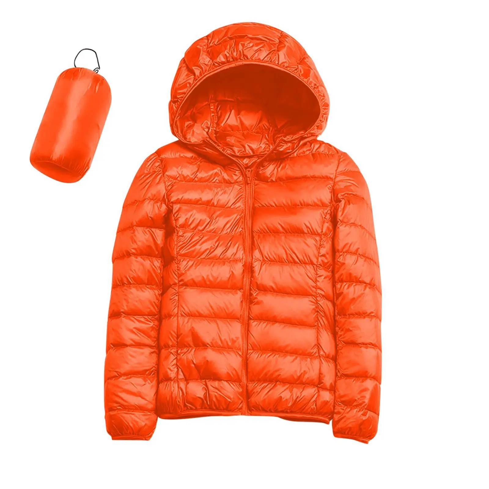 Doudoune imperméable légère et décontractée pour femme, manteau multicolore à capuche en duvet de canard blanc, nouvelle collection hiver