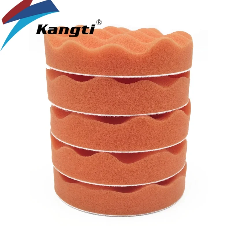 

Kangti Car Polishing Pads 5"/6" Sponge Polisher Clean Waxing Pad Auto Paint Maintenance Care Buffing Cleaning Tool