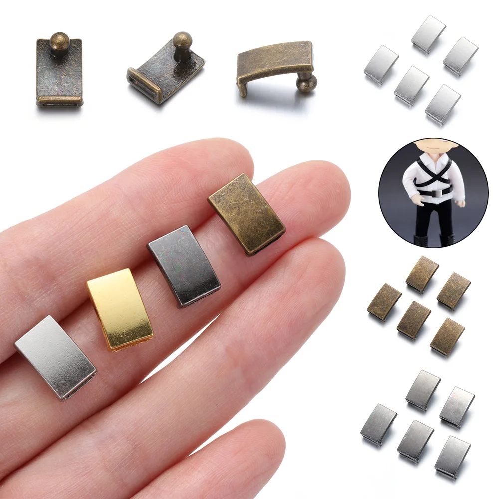 

5 шт., металлические мини-пряжки для кукольной сумки 12,5*8 мм, пряжка для ремня, швейные аксессуары, обувь «сделай сам», одежда