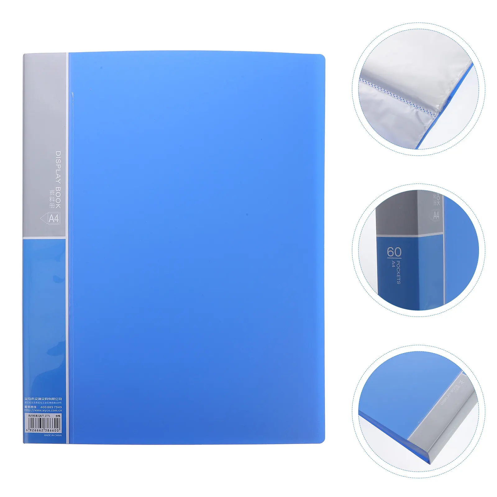 

Premium File Folder with Strong Binding and Clear Label Area for Office Document Management School File Storage Organization