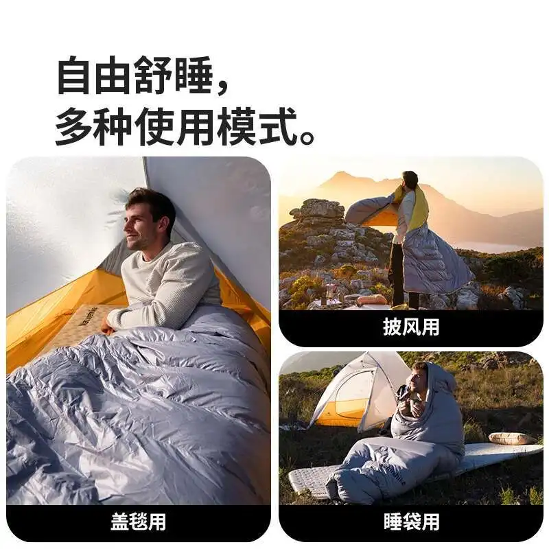 Naturehike Duck Down Version CW400 Duck Down Warm Sleeping Bag Envelope Down Sleeping Bag