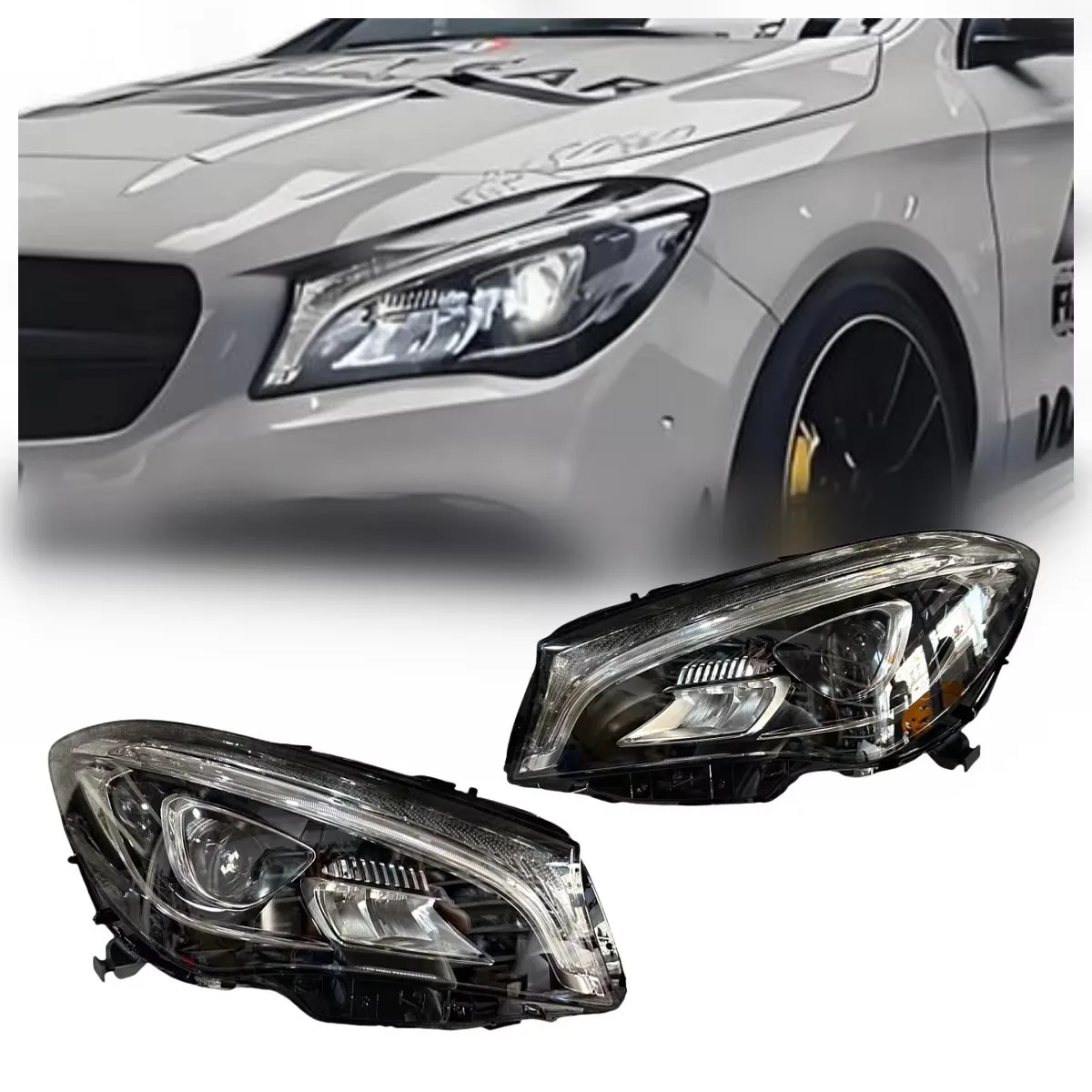 Latest Version High-end LED Headlights for CLA W117 New Factory Production Auto Parts Upgrade