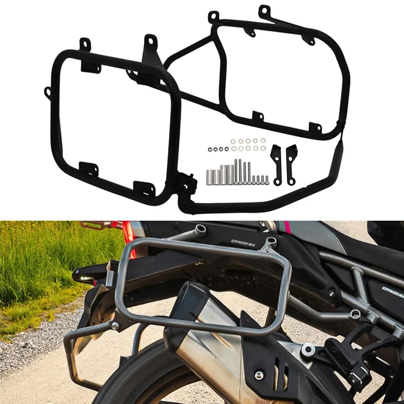 Fit For CFMOTO 450MT 450-MT 450 MT 2023 2024 2025 Motorcycle Panniers Rack Side Luggage Boxs Saddlebag Bracket Support