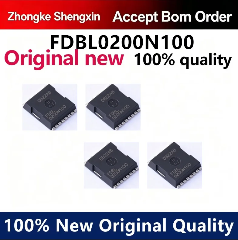 (5pcs-100pcs)Brand new imported FDBL0200N100 0200N100 N-channel MOS transistor 100V 300A