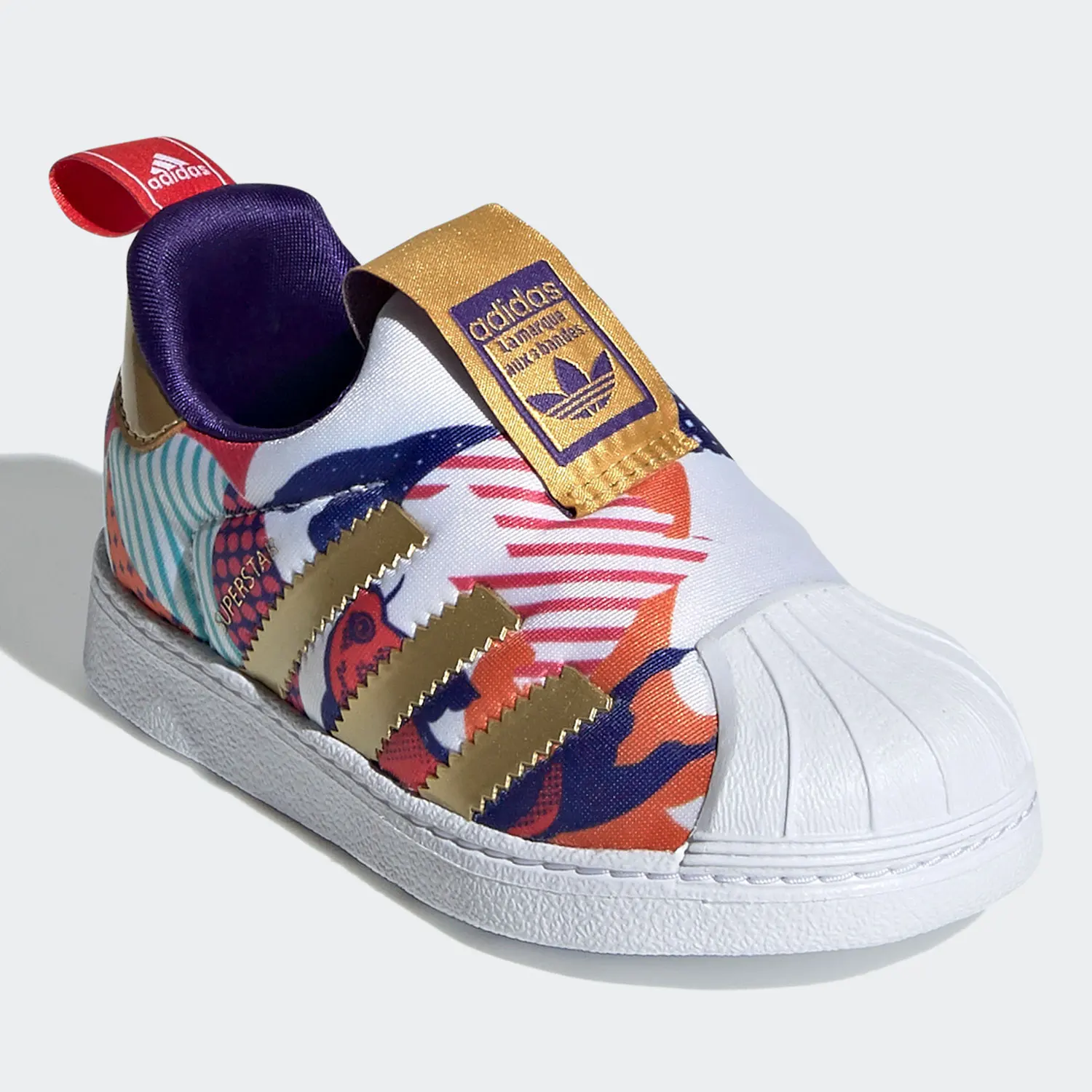 

Adidas натуральная клеверная детская повседневная спортивная обувь SUPERSTAR GZ7348